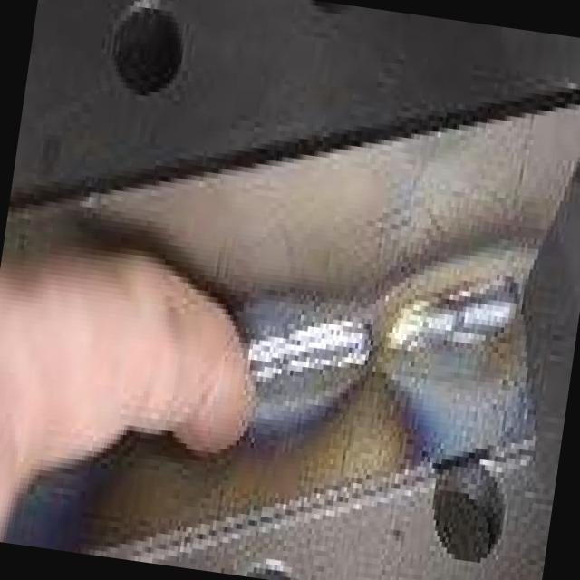 Weld inspection demo — good and bad welds